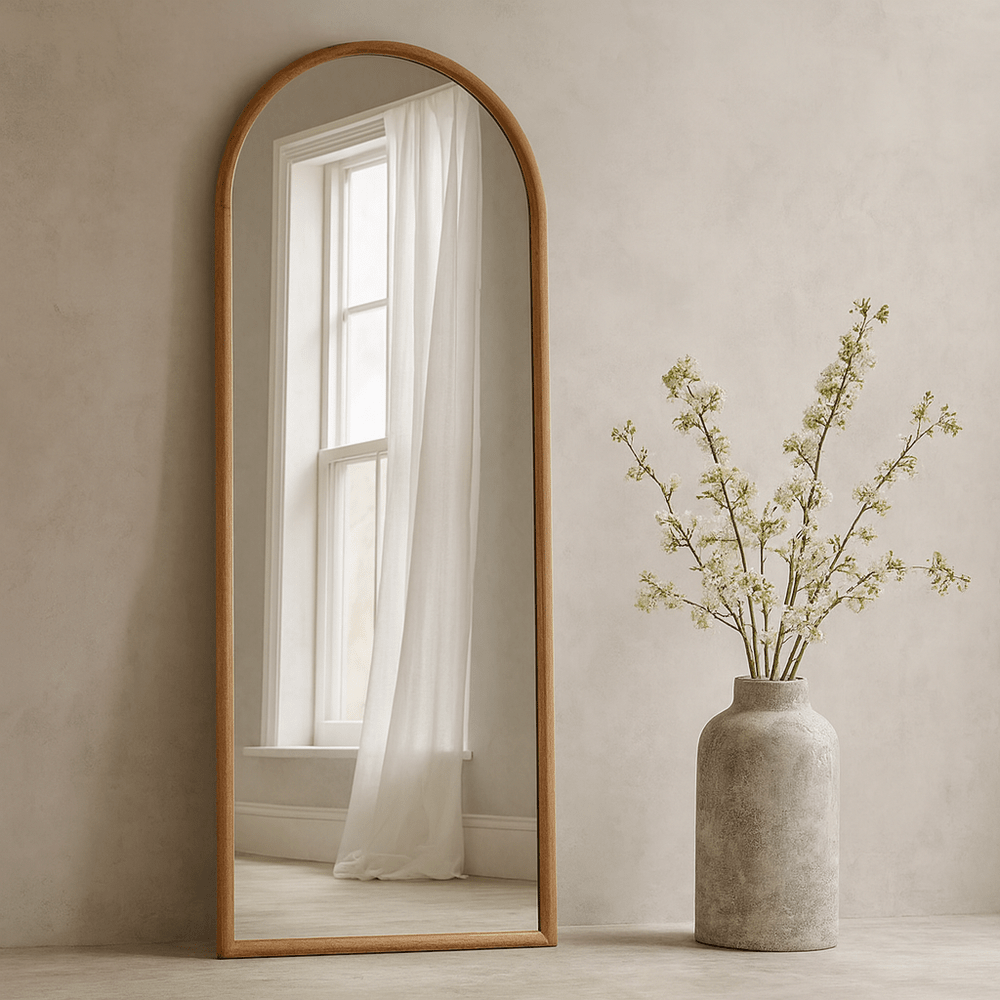 Astral Full Length Mirror - Natural Finish Yearn Mirrors 1