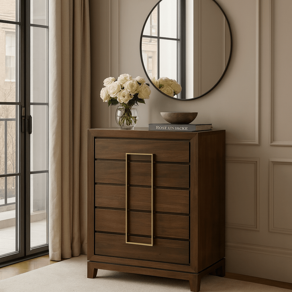 Lucca Tall Chest - Walnut BerkeleyDesigns 2