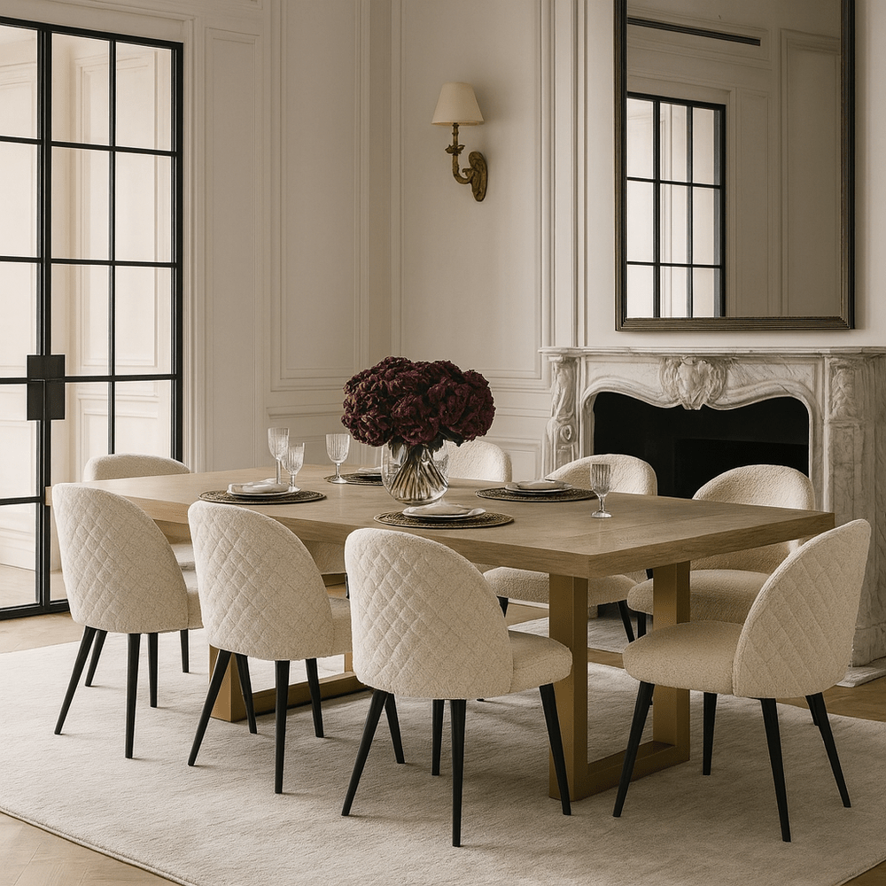 Valencia Rectangular Dining Table - Natural Grey Oak BerkeleyDesigns 2