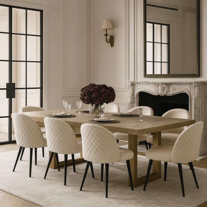 Valencia Rectangular Dining Table - Natural Grey Oak BerkeleyDesigns 2