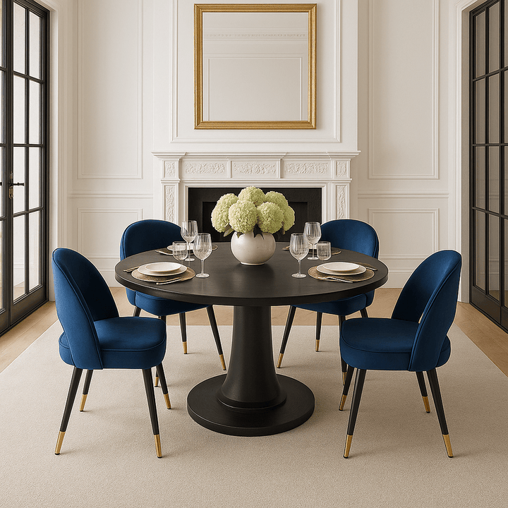 Hoxton Set of 2 Dining Chairs - Blue BerkeleyDesigns 2