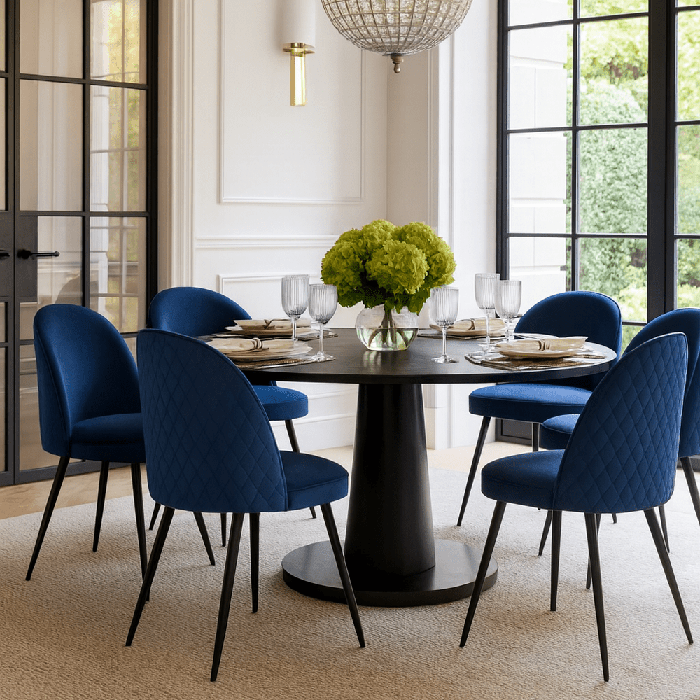 Soho Set of 2 Dining Chairs - Blue BerkeleyDesigns 2