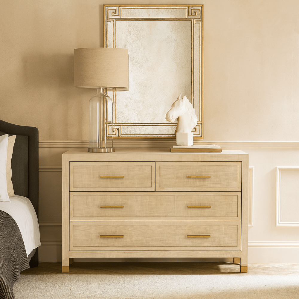 Raffles Medium Chest Of Drawers - Natural AndrewMartin 2