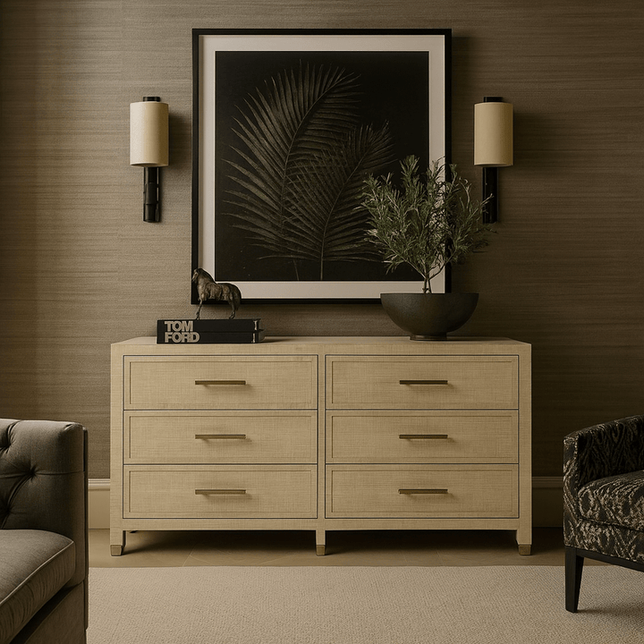 Raffles Large Chest Of Drawers - Natural AndrewMartin 2