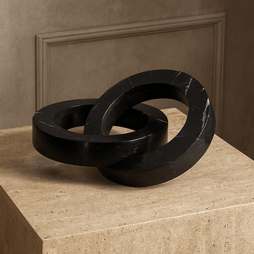 Amulet I Marble Ornament - Black LiangAndEimil 2