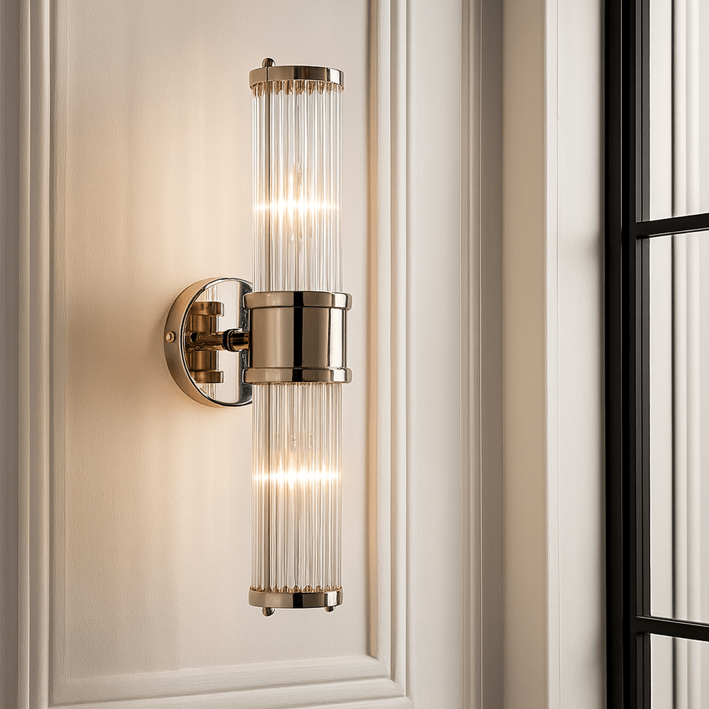 Preston Wall Light - Polished Nickel Finish LiangAndEimil 2