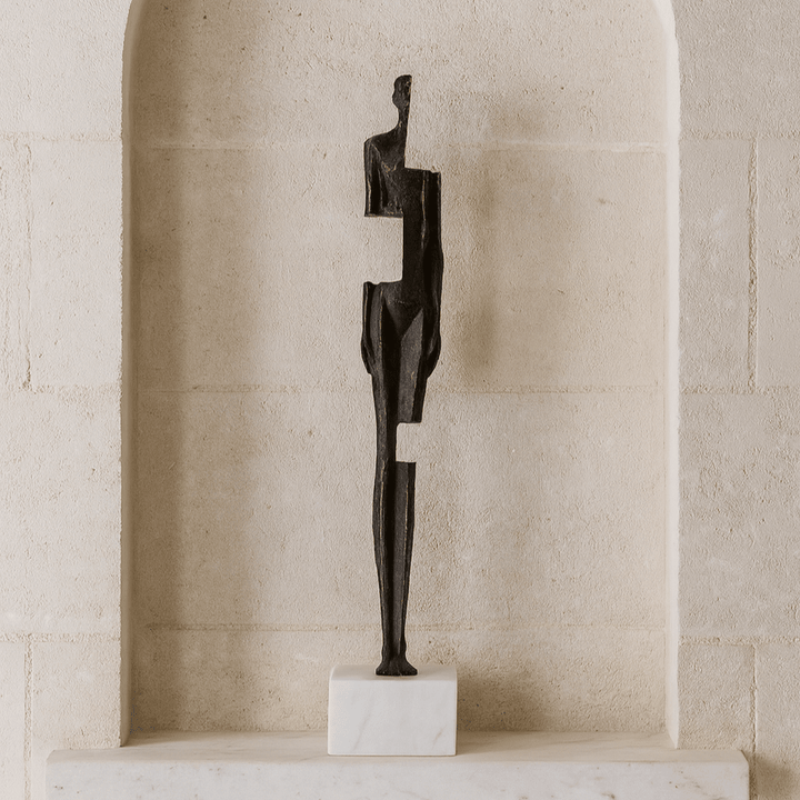 Anima Marble Ornament - Bronze & White LiangAndEimil 2