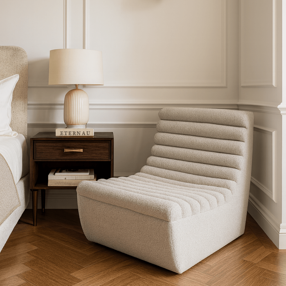 Limberg Occasional Chair - Boucle Taupe LiangAndEimil 2