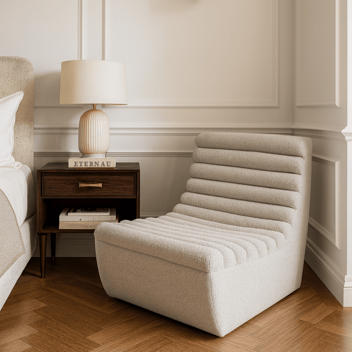 Limberg Occasional Chair - Boucle Taupe LiangAndEimil 2