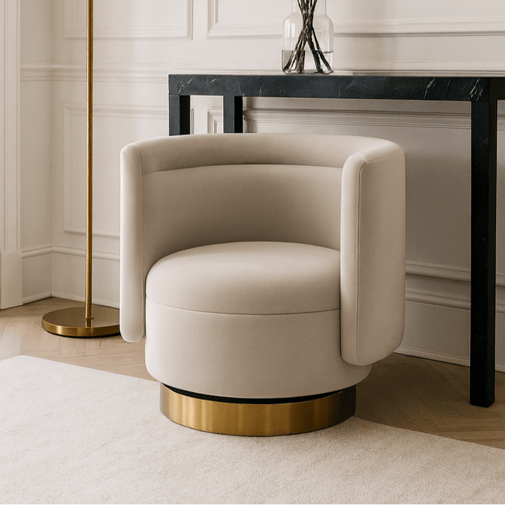 Studio 21 Chair - Kaster Pebble Velvet LiangAndEimil 2