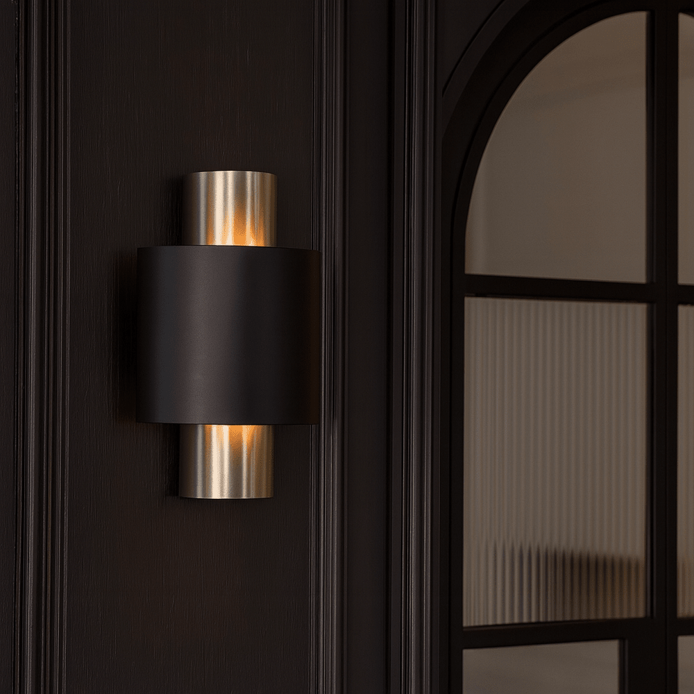 Logan Wall Lamp - Satin Nickel Plating LiangAndEimil 2