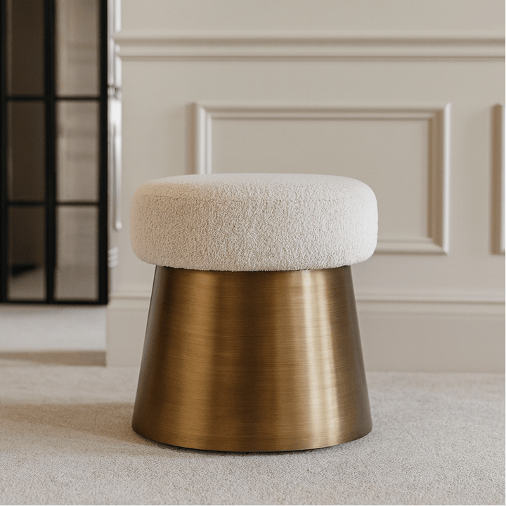 Cyrus Stool - Boucle Sand LiangAndEimil 2