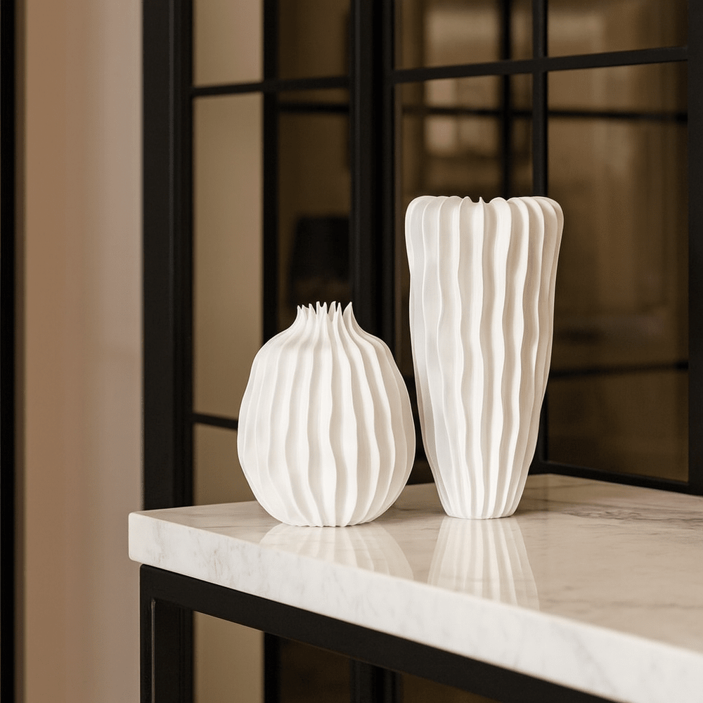 Ellen II Vase - White LiangAndEimil 2