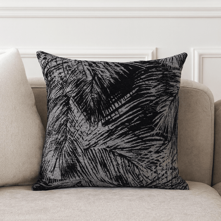 Palmbeach Pillow - Black & Silver LiangAndEimil 2
