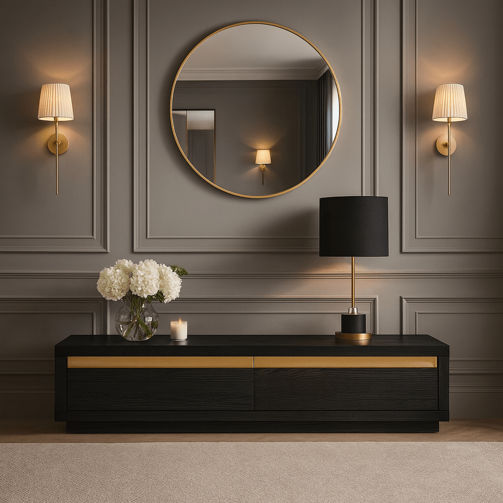 Arosa Media Unit - Coffee Oak BerkeleyDesigns 2