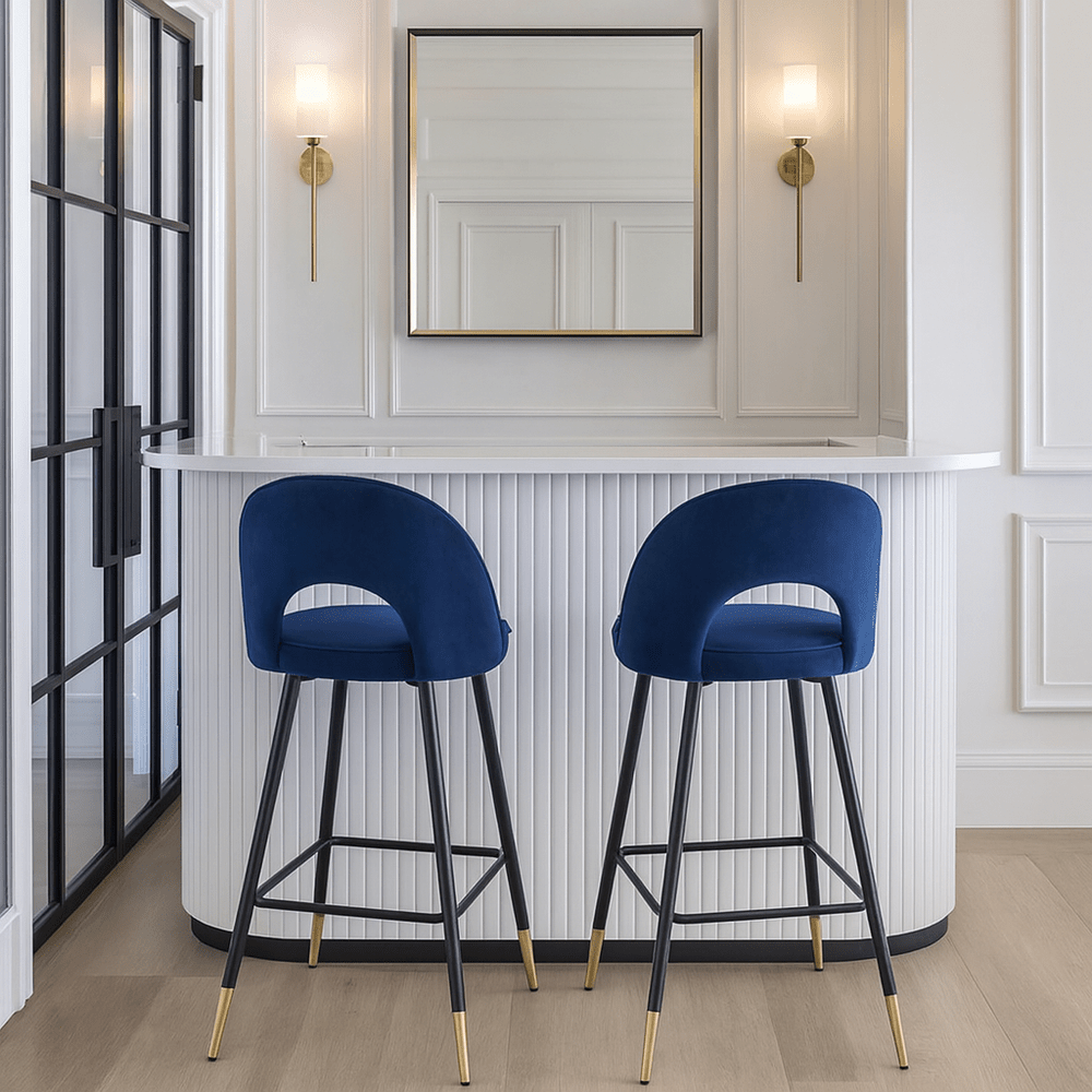 Hoxton Bar Stool - Blue BerkeleyDesigns 3