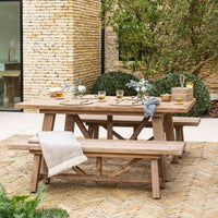 Garden Trading Chilford Table & Bench Set - Small