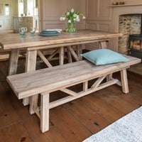 Garden Trading Chilford Table & Bench Set - Small