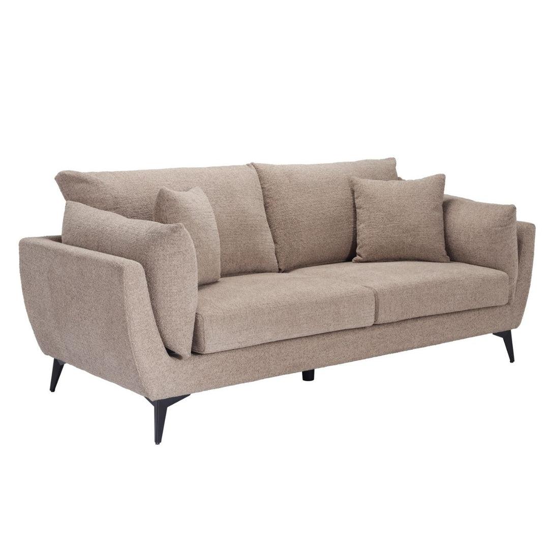Cooper Taupe 3 Seater Sofa