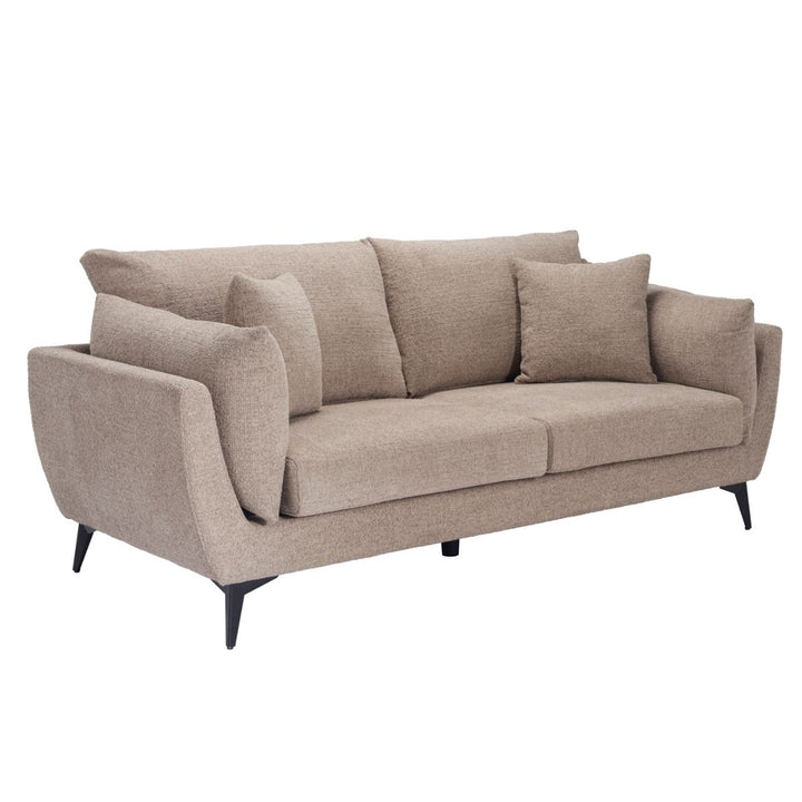 Cooper Taupe 3 Seater Sofa