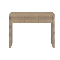 DI Designs Wickham Ribbed Oak Desk