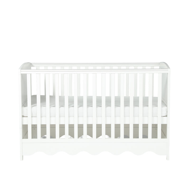 Storybook Cot & Changing Unit Set - White