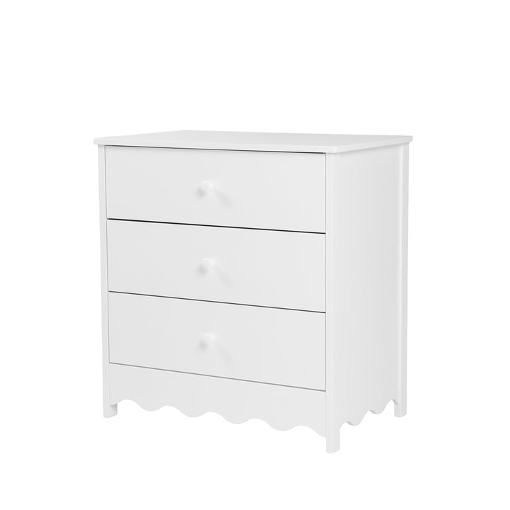 Storybook Cot & Changing Unit Set - White