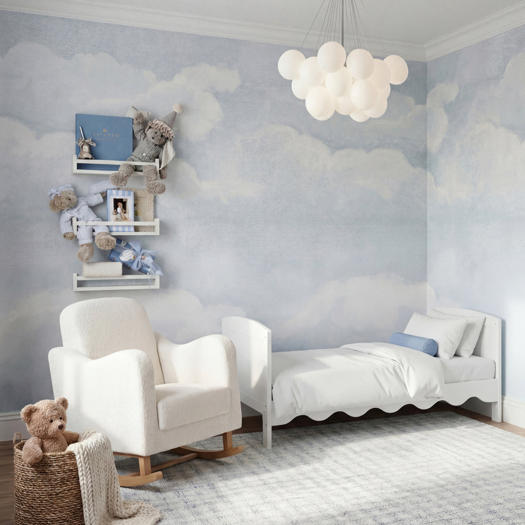 Storybook Cot & Changing Unit Set - White