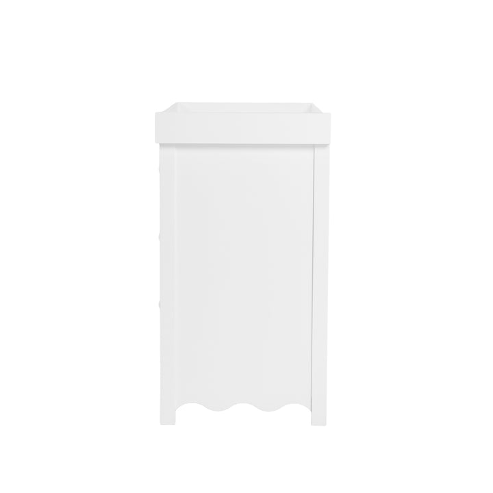 Storybook Cot & Changing Unit Set - White