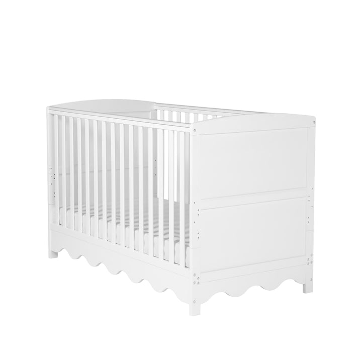 Storybook Cot & Changing Unit Set - White