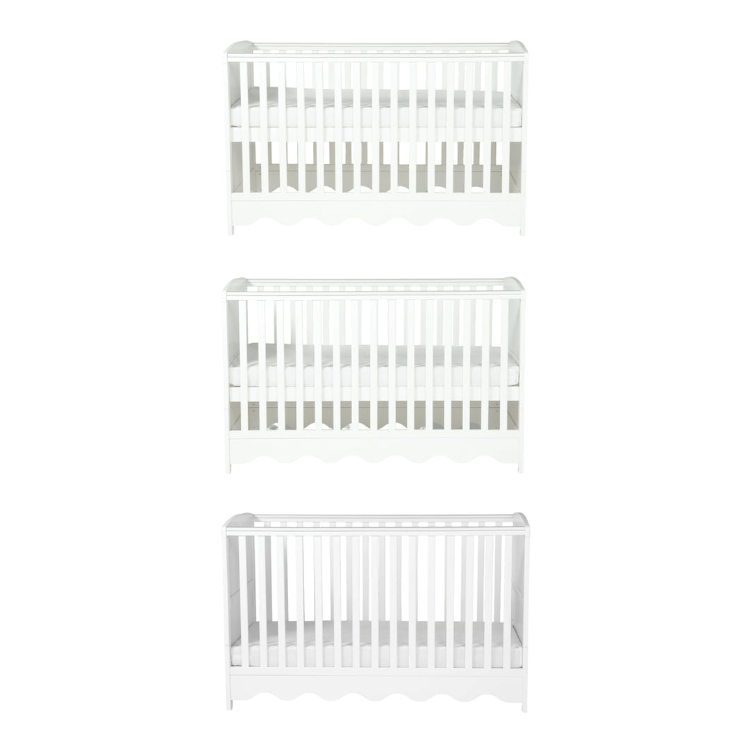 Storybook Cot Bed - White