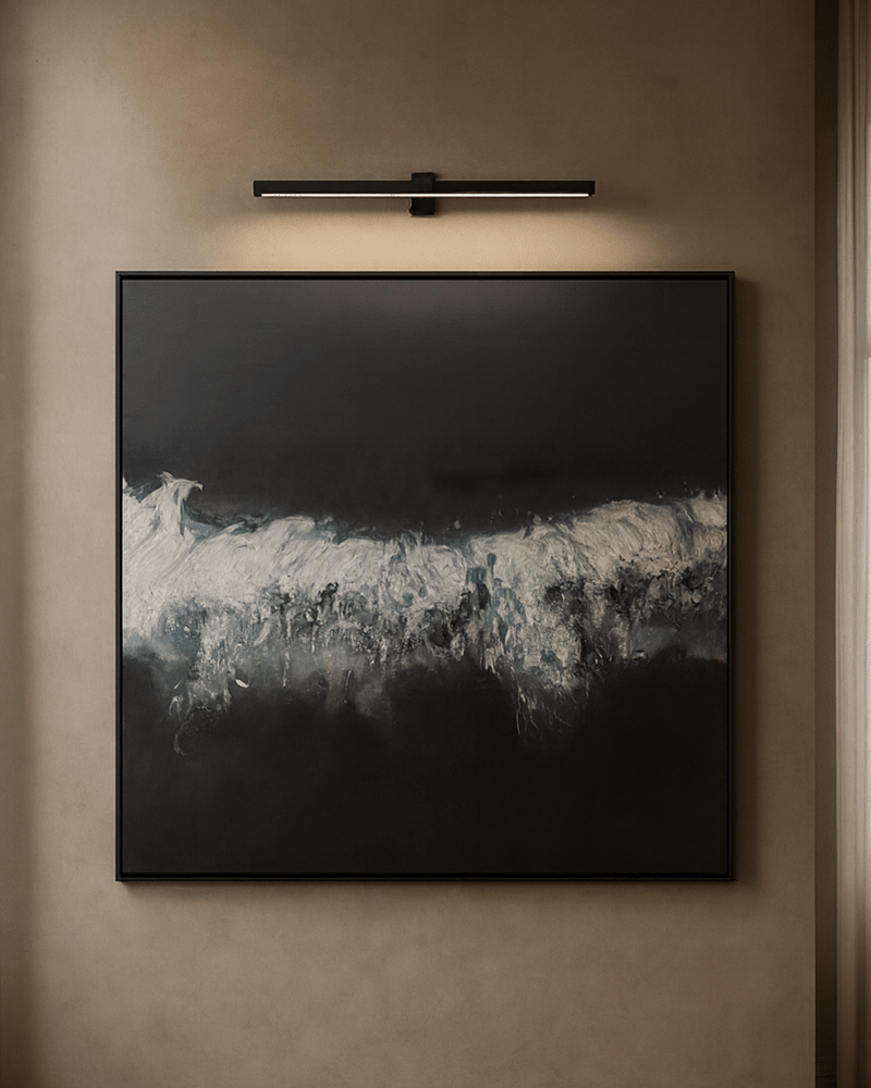 Dark lake Oil Painting Tommy Franks 2