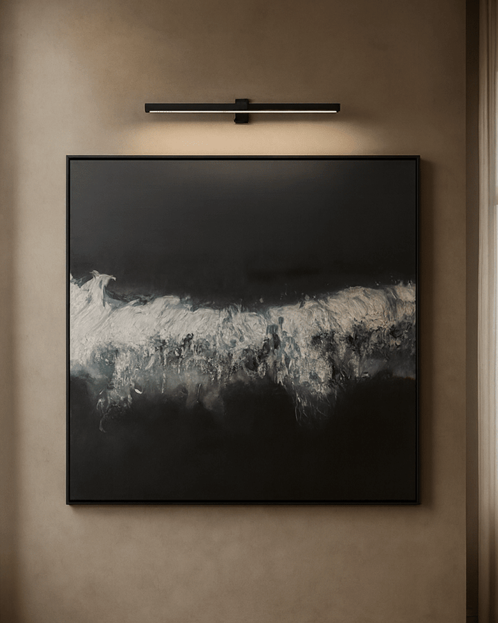 Dark lake Oil Painting Tommy Franks 2