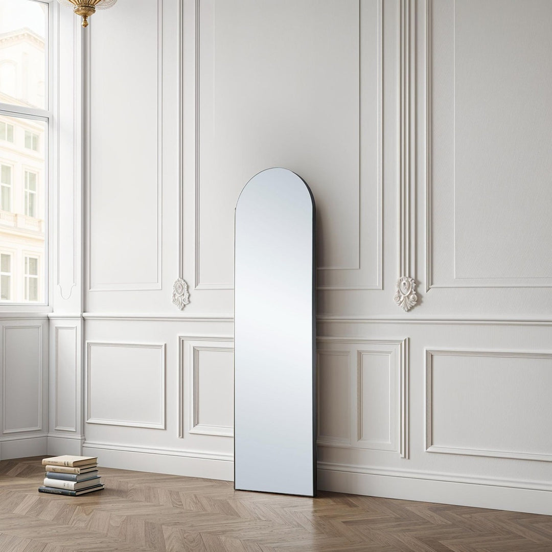 Dahlia Tall Arched Wall Mirror - Black Yearn Mirrors 4