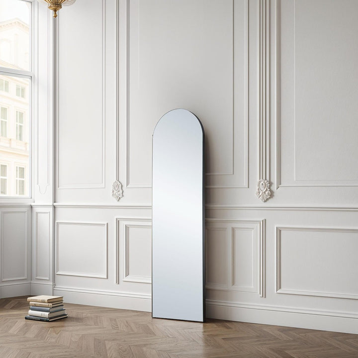 Dahlia Tall Arched Wall Mirror - Black Yearn Mirrors 4
