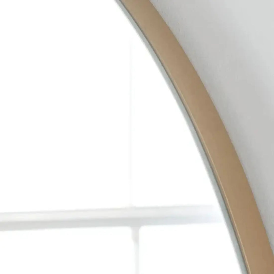 Cora Arched Mirror 120x45cm - Gold