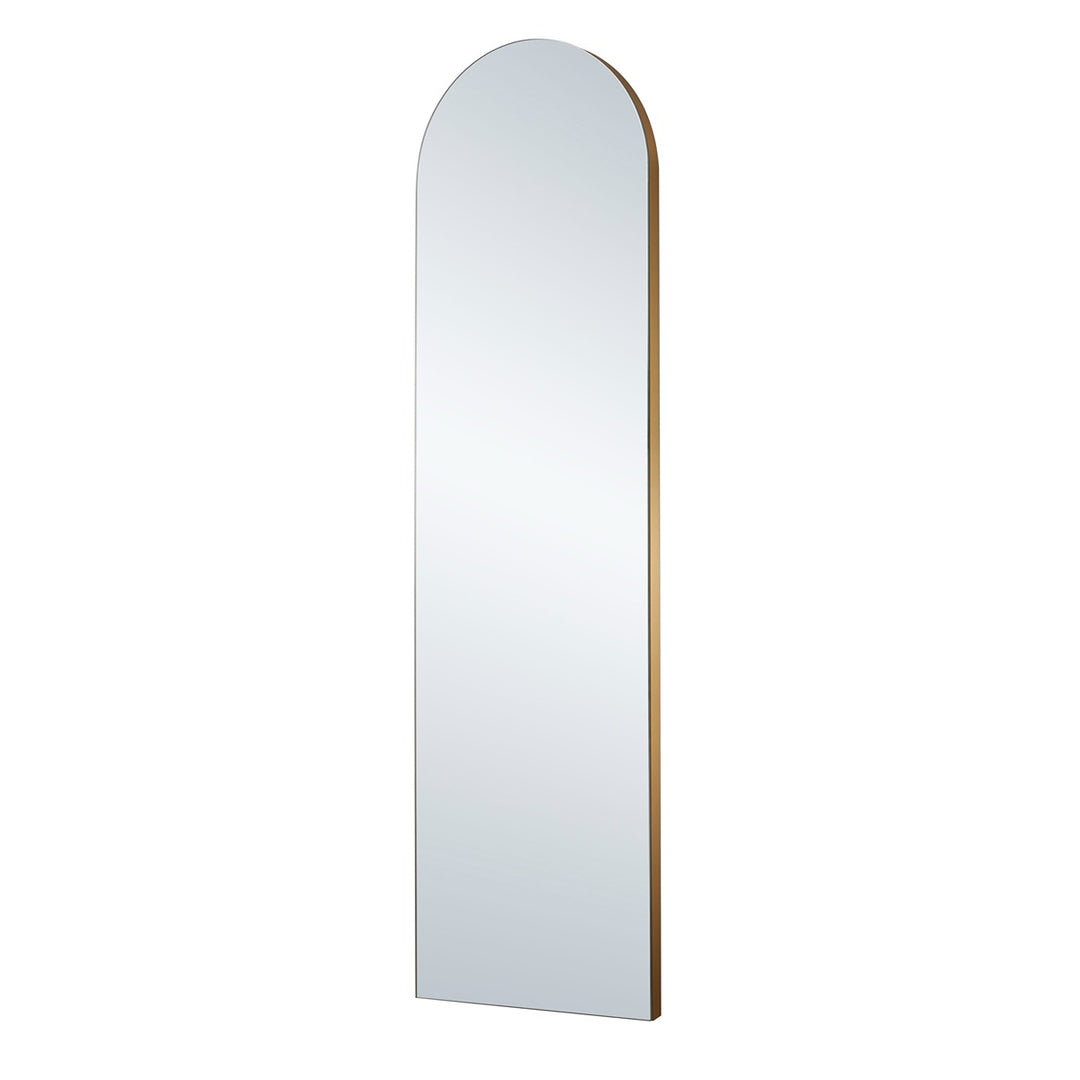 Dahlia Tall Arched Wall Mirror - Gold Yearn Mirrors 1