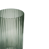 Ivyline Daphne Ribbed Vase Sage