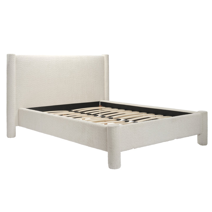 Denby Upholstered Bed - Snow