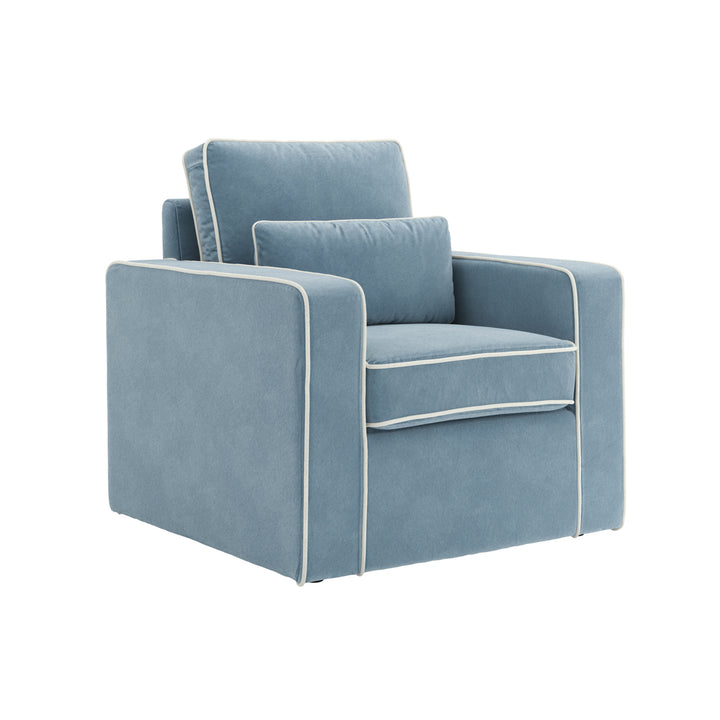 Dina Armchair - Ice Blue