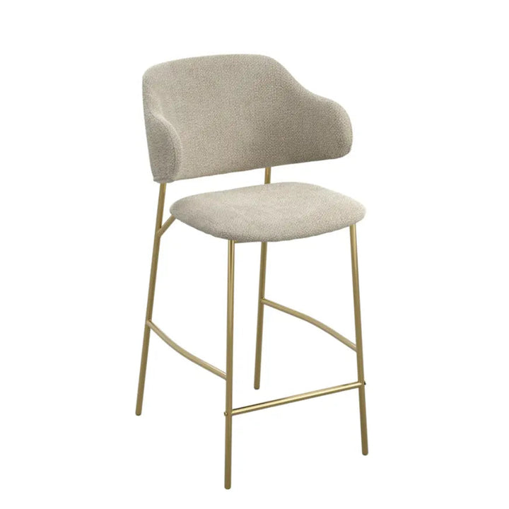 Joni Gold Set of 2 Counter Stools - Wheat | Outlet