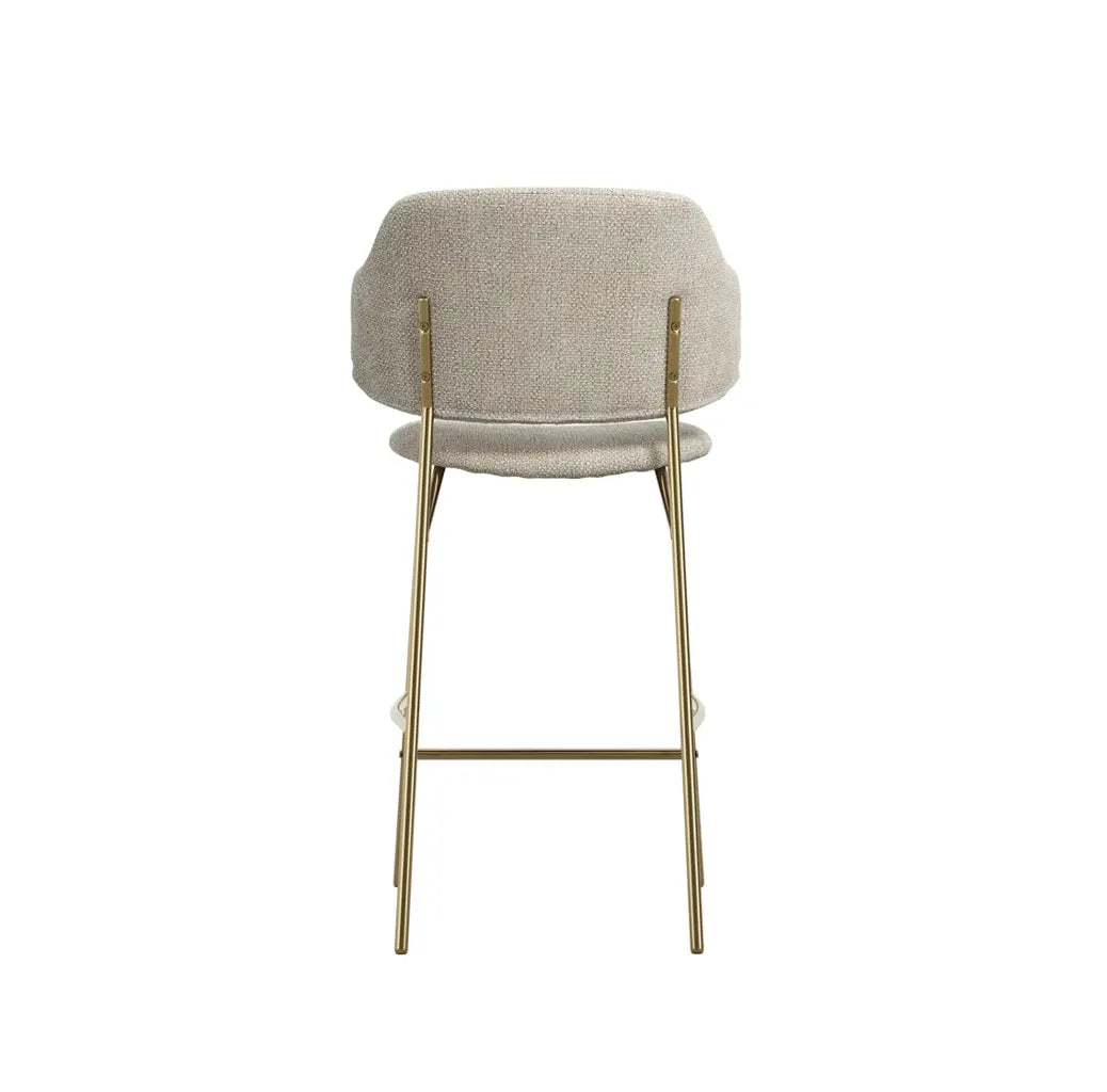 Joni Gold Set of 2 Counter Stools - Wheat | Outlet
