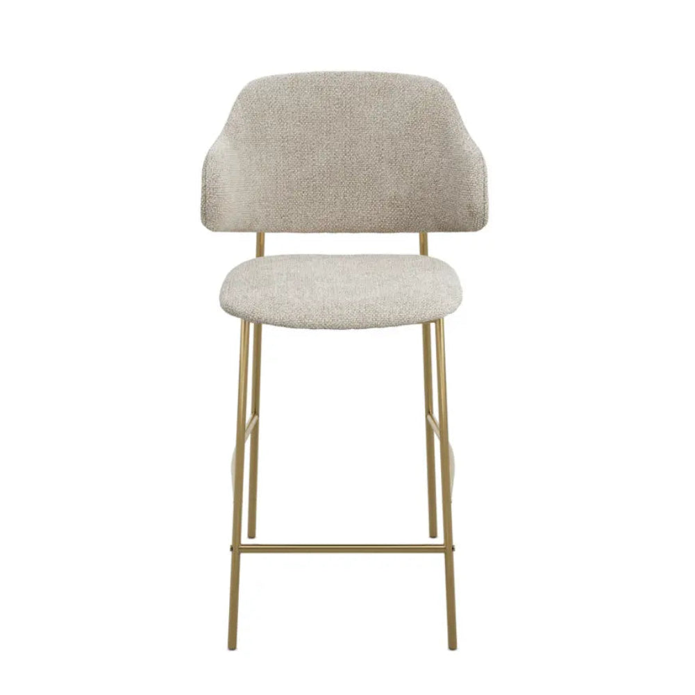 Joni Gold Set of 2 Counter Stools - Wheat | Outlet