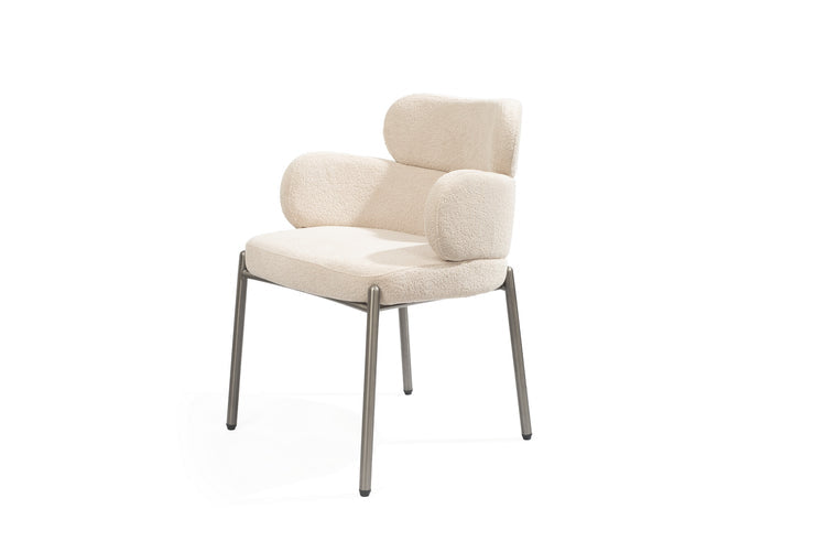 Dream Boucle Dining Chair - Taupe Tommy Franks 2