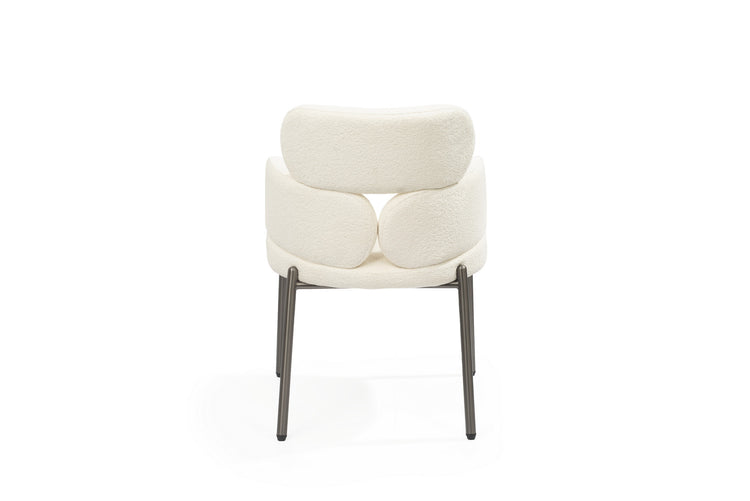 Dream Boucle Dining Chair - White Tommy Franks 3