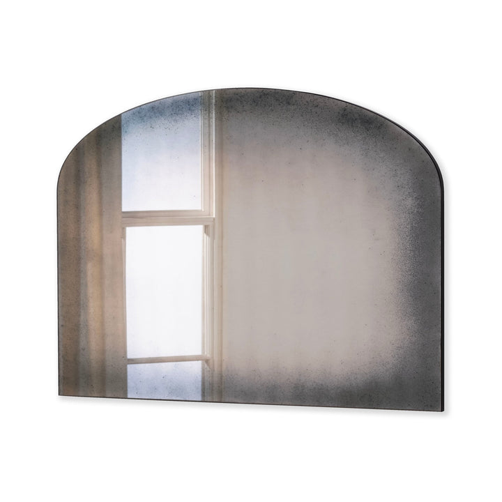 Dulwich Curved Antiqued Mantle Mirror Yearn Mirrors 1