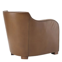 Eichholtz Berkshire Club Chair in Tobacco Leather