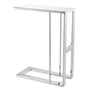 Eichholtz Pierre Side Table in Polished Stainless Steel