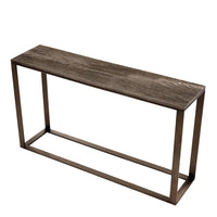 Eichholtz Zino Console Table in Light Bronze Finish