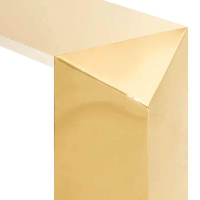  Eichholtz-Eichholtz Carlow Console Table in Gold Finish-Gold 037 